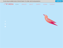 Tablet Screenshot of btmediasolutions.com